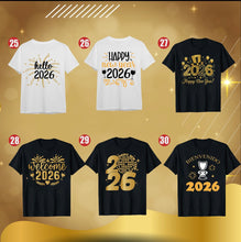 Cargar imagen en el visor de la galería, Polera año nuevo 2026