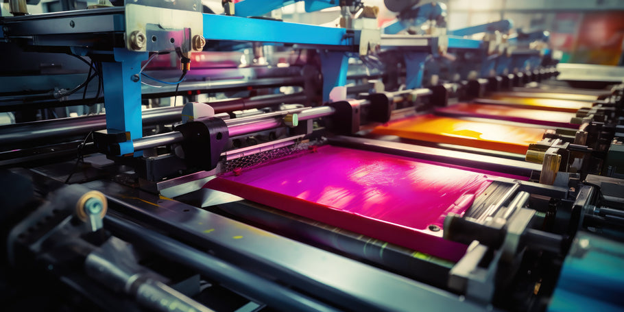 Tecnica de estampados en Serigrafia