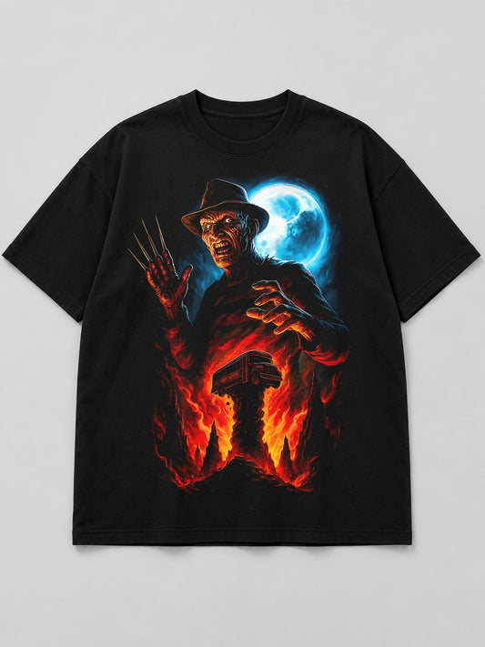 Polera Pesadilla en Llamas - Halloween 2026