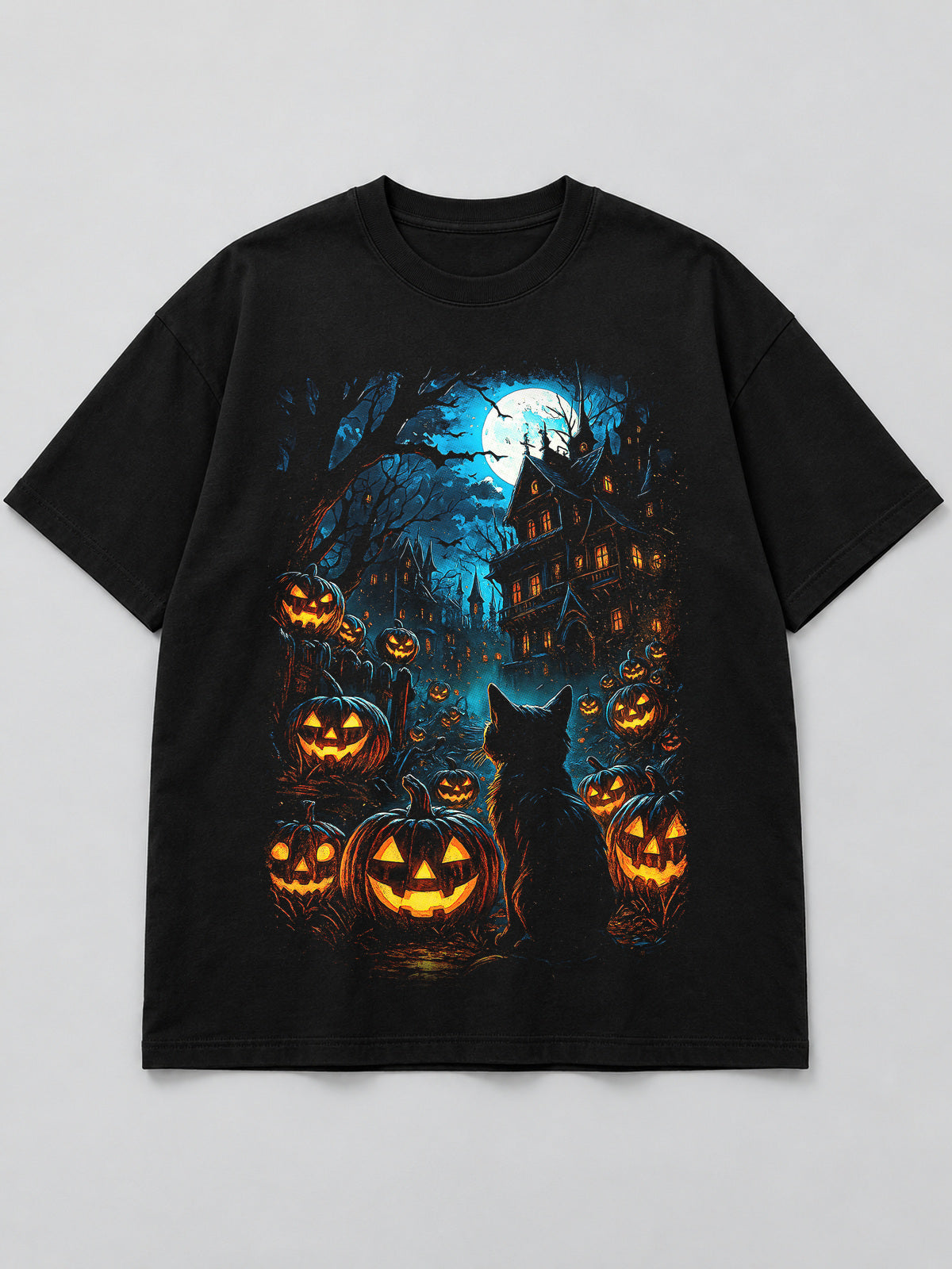 Polera Mansión de Calabazas - Halloween 2026