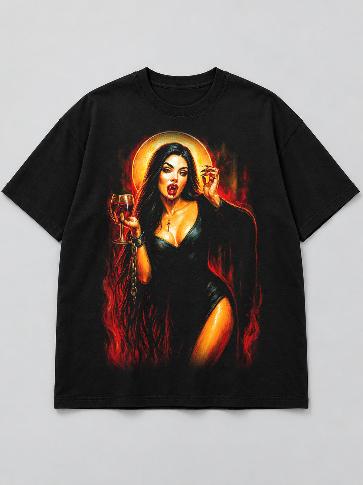 Polera Vampiresa del Vino - Halloween 2026