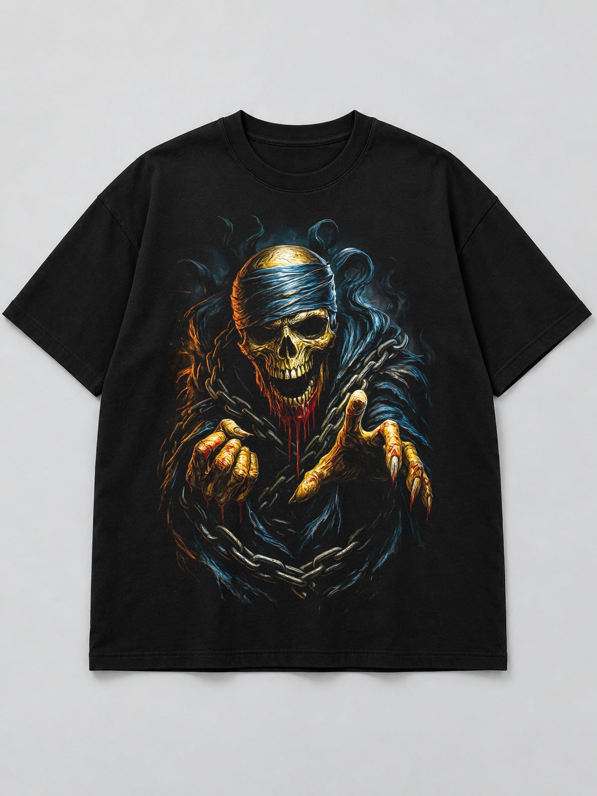 Polera Calavera Vendada - Halloween 2026