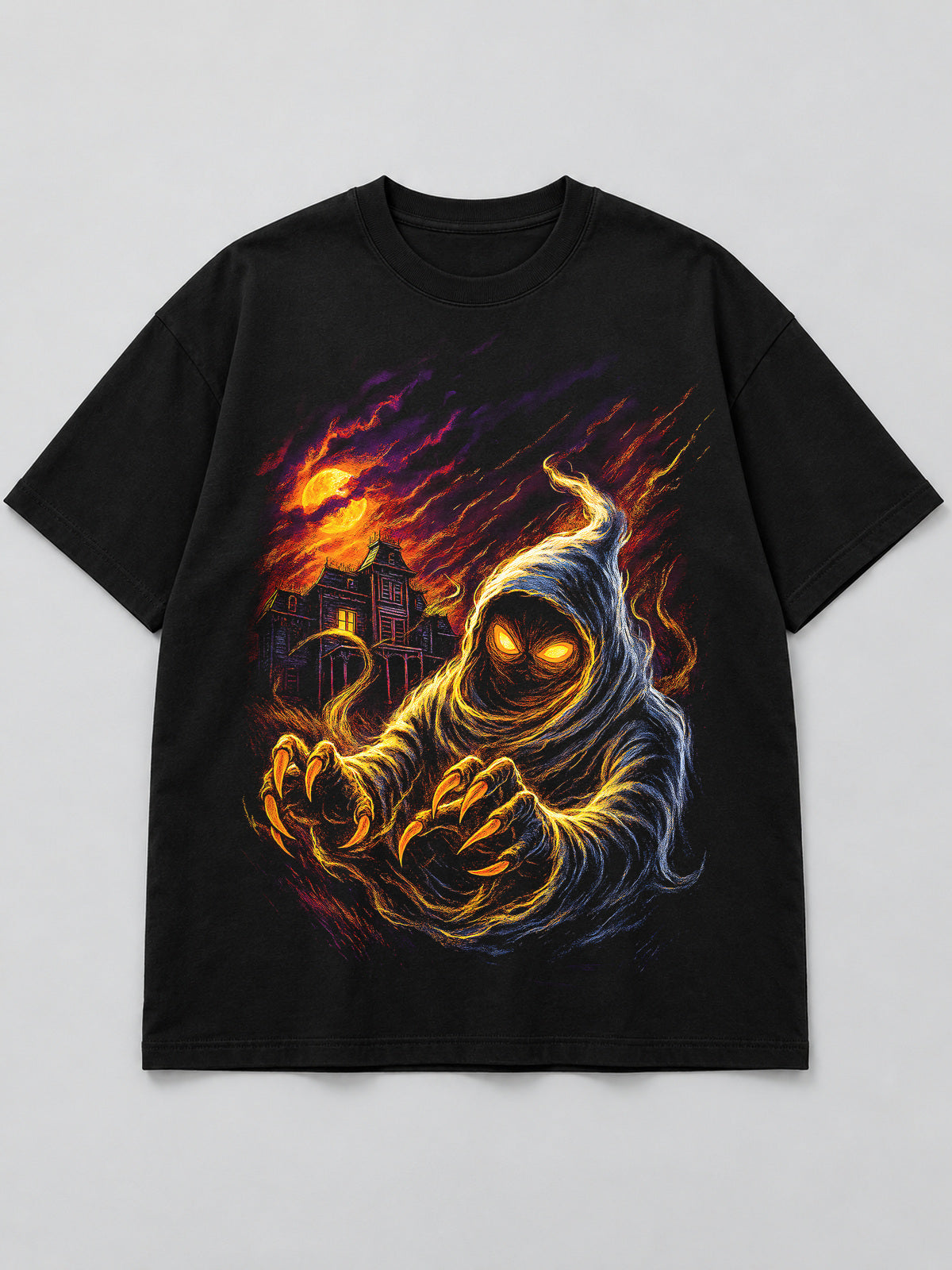 Polera Espectro Encapuchado - Halloween 2026