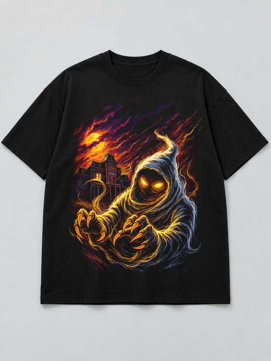 Polera Espectro Encapuchado - Halloween 2026