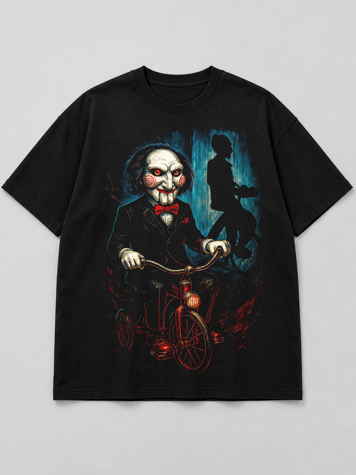 Polera Muñeco del Triciclo - Halloween 2026