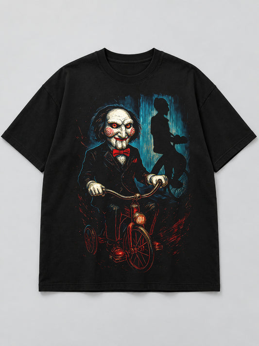 Polera Muñeco del Triciclo - Halloween 2026