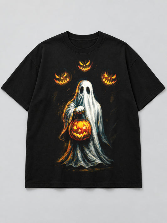 Polera Fantasma Pide Dulces - Halloween 2026