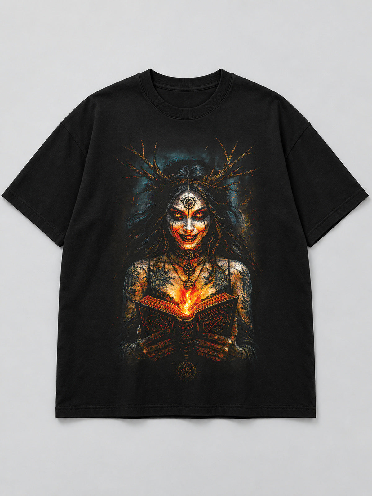 Polera Bruja del Libro - Halloween 2026