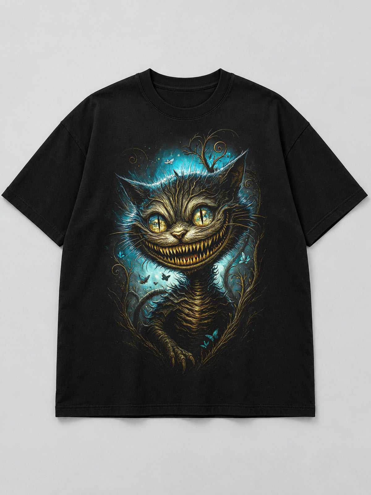 Polera Gato Sonriente Siniestro - Halloween 2026