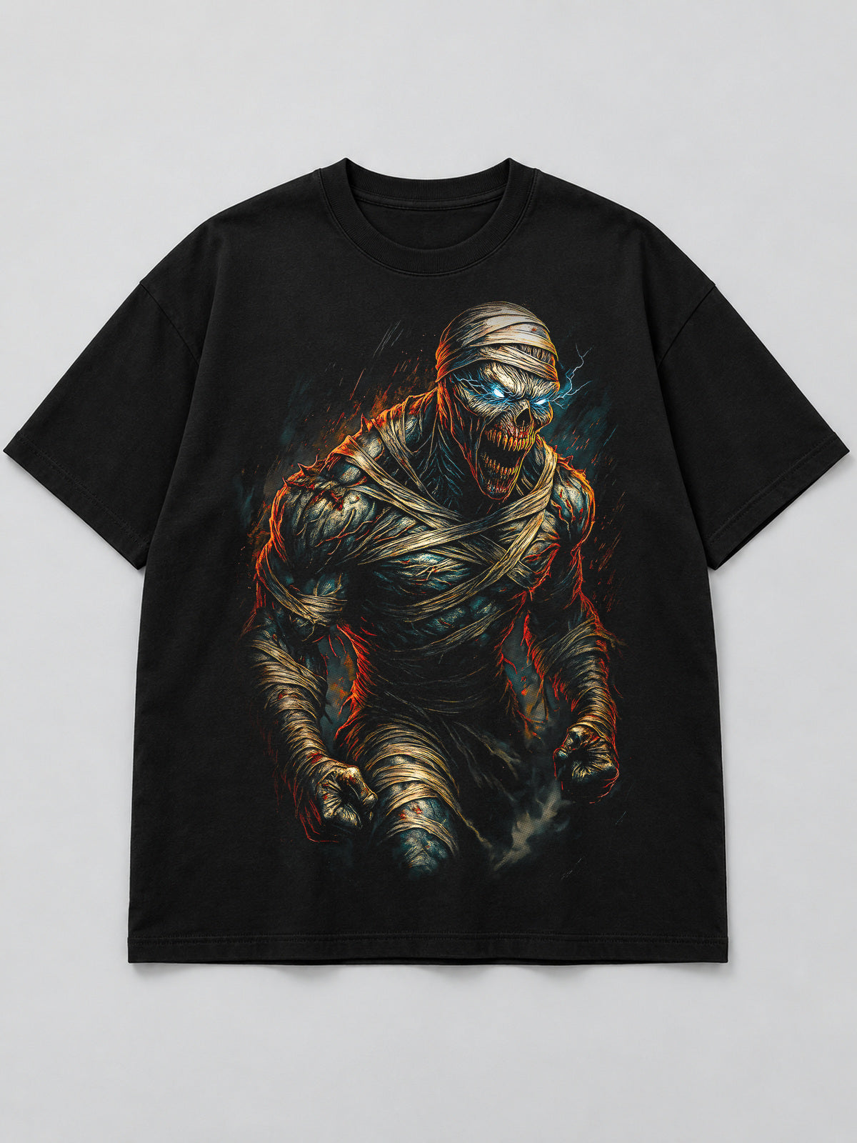 Polera Momia Guerrera - Halloween 2026