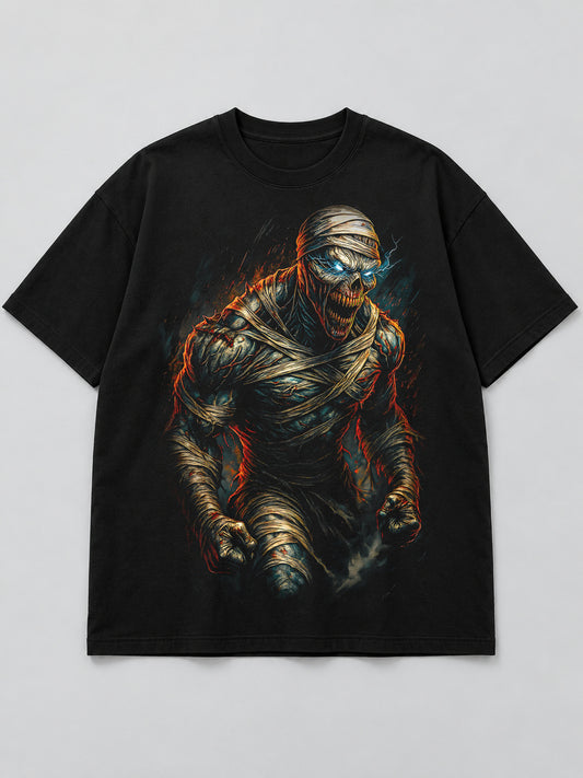 Polera Momia Guerrera - Halloween 2026