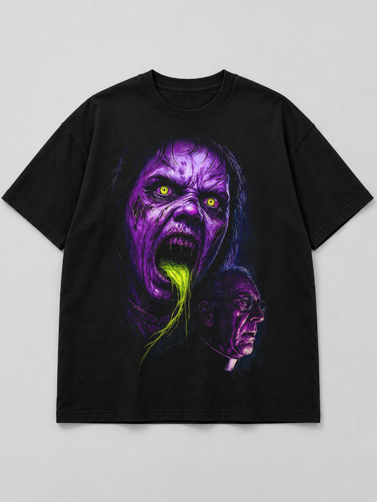 Polera Demonio Púrpura - Halloween 2026