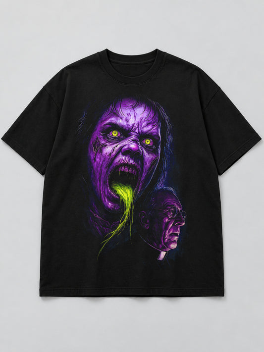 Polera Demonio Púrpura - Halloween 2026