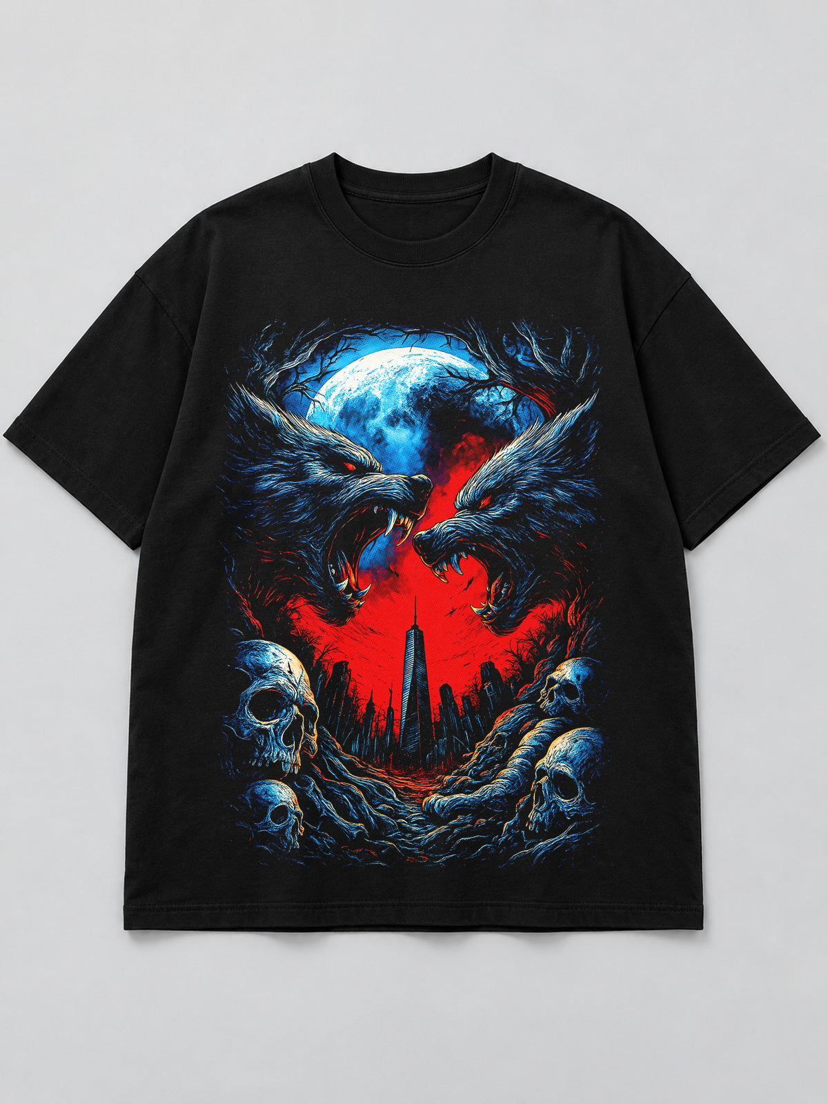 Polera Cuervos de la Luna Roja - Halloween 2026
