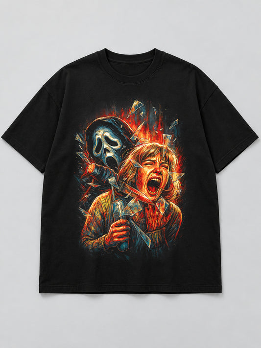 Polera Pánico del Grito - Halloween 2026