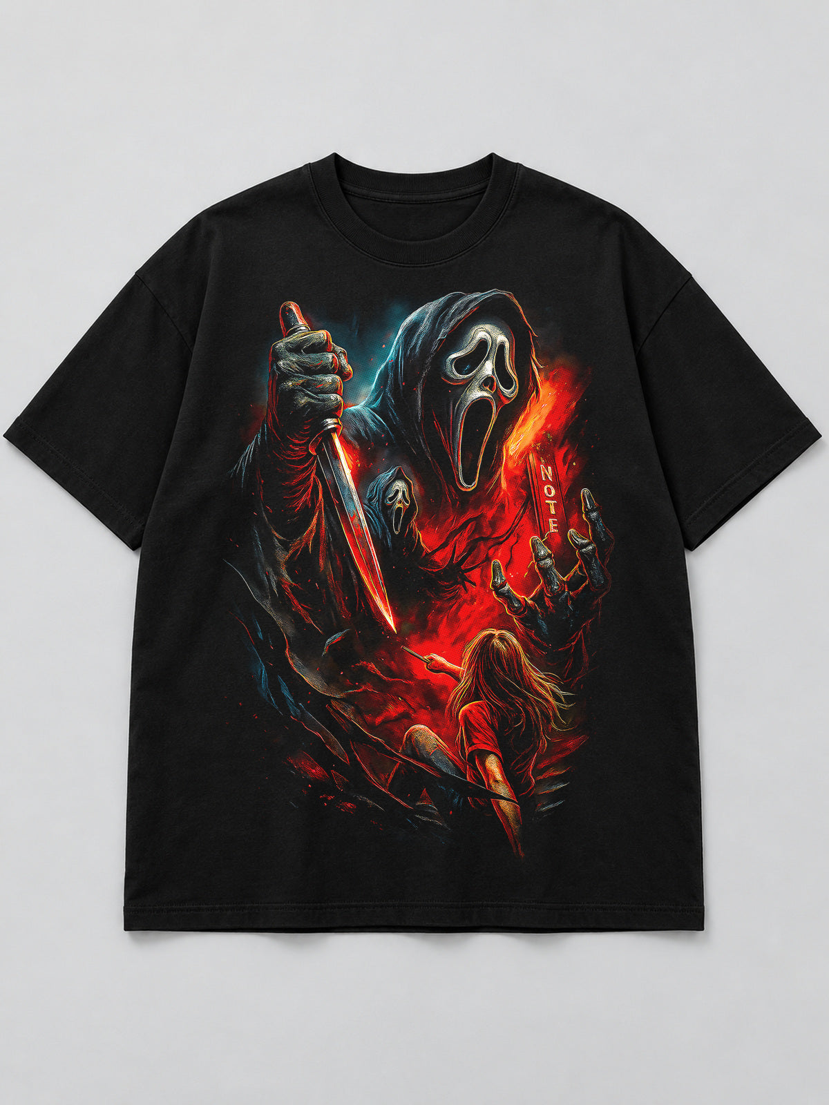 Polera Máscara del Grito - Halloween 2026