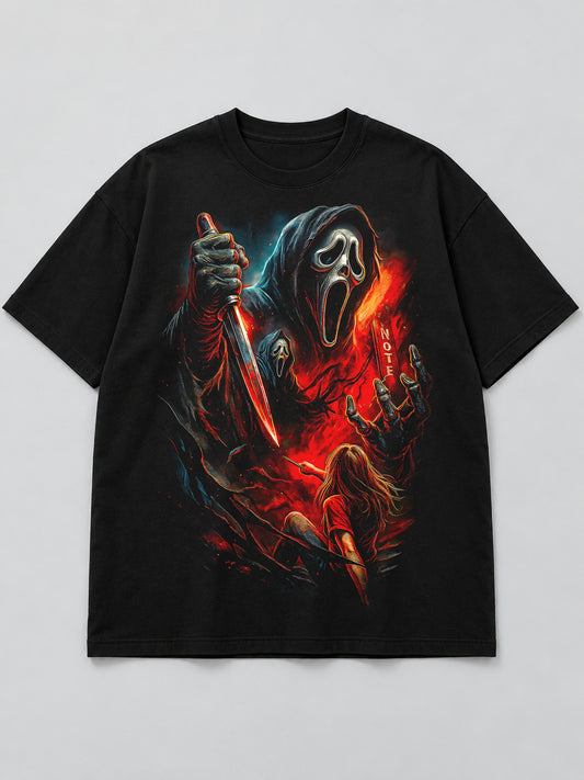 Polera Máscara del Grito - Halloween 2026