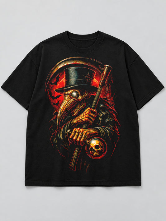 Polera Doctor de la Peste - Halloween 2026