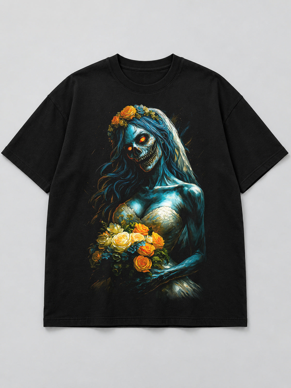Polera Novia Catrina Zombie - Halloween 2026