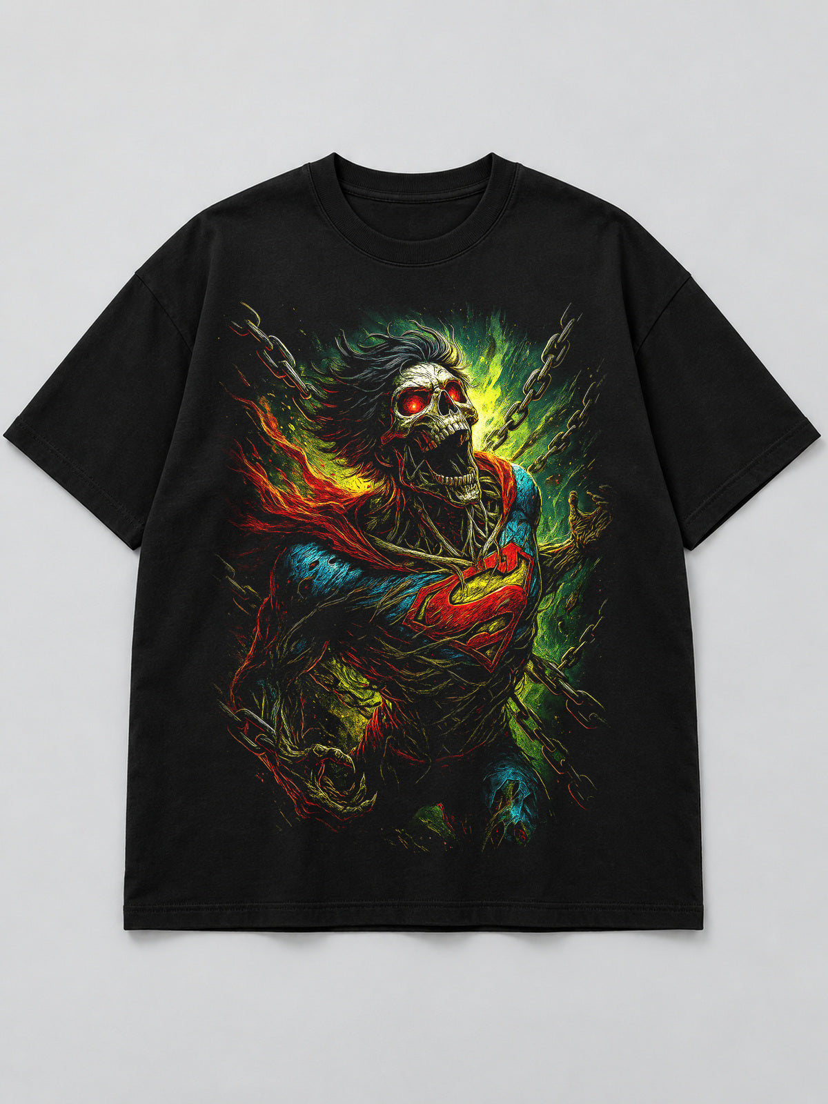 Polera Héroe Caído Zombie - Halloween 2026