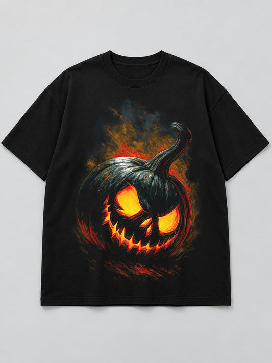 Polera Calabaza Maldita - Halloween 2026