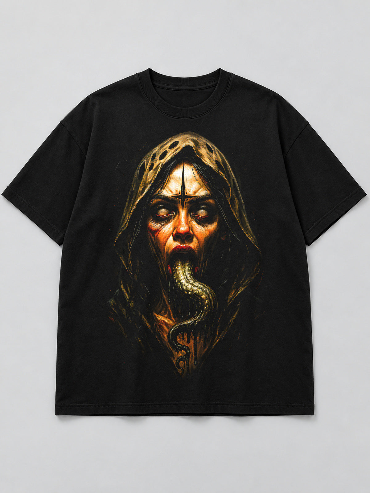 Polera Monja Poseída - Halloween 2026