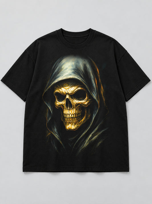 Polera Parca Dorada - Halloween 2026