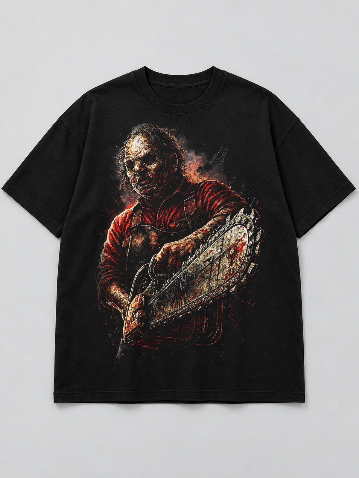 Polera Asesino de la Motosierra - Halloween 2026