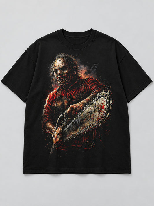 Polera Asesino de la Motosierra - Halloween 2026