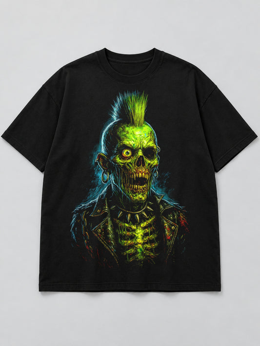 Polera Zombie Punk - Halloween 2026