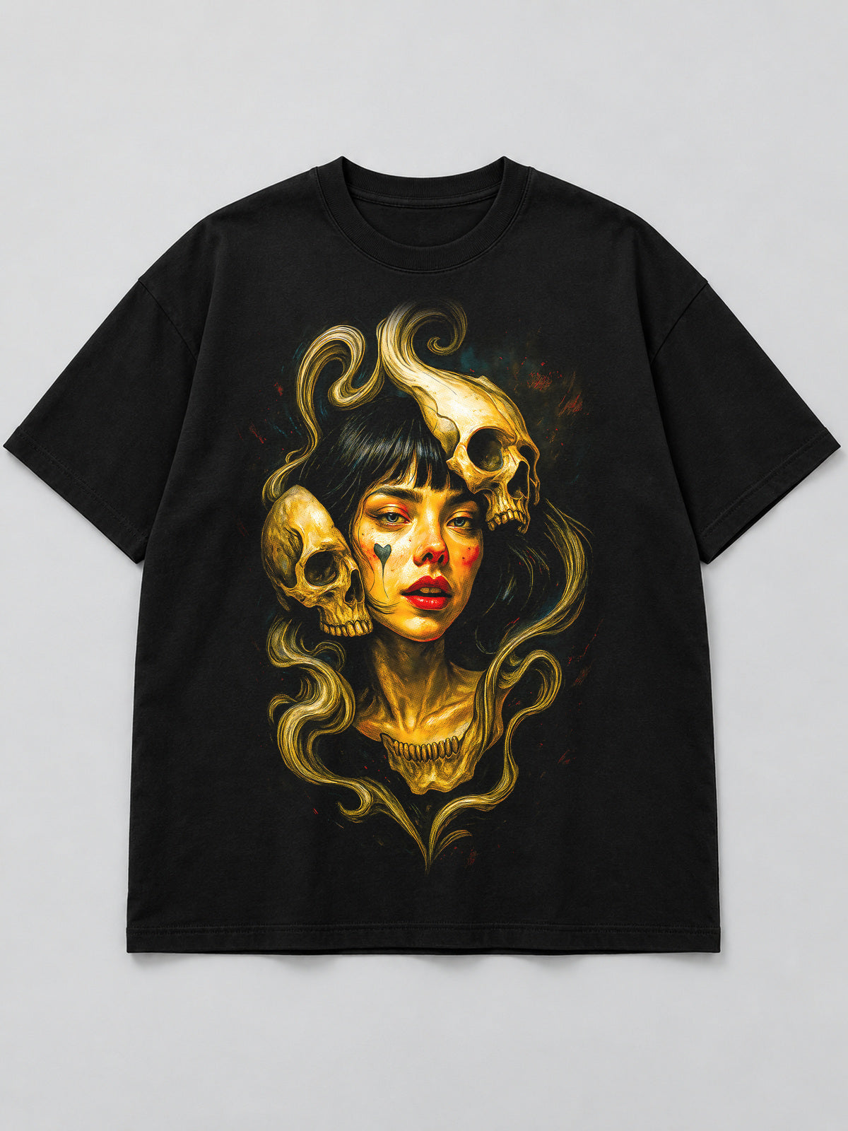 Polera Medusa de Calaveras - Halloween 2026