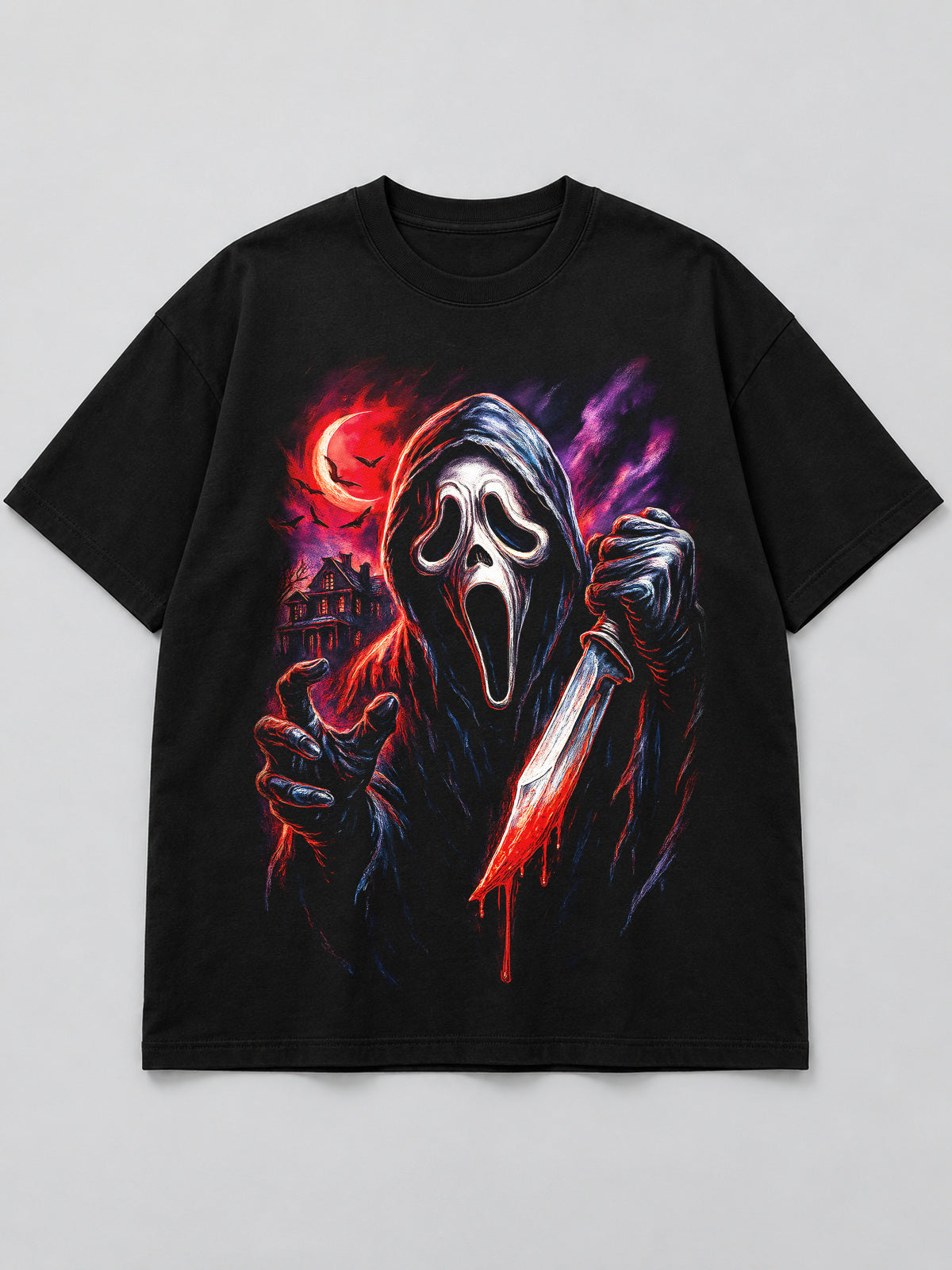 Polera Grito Neón - Halloween 2026