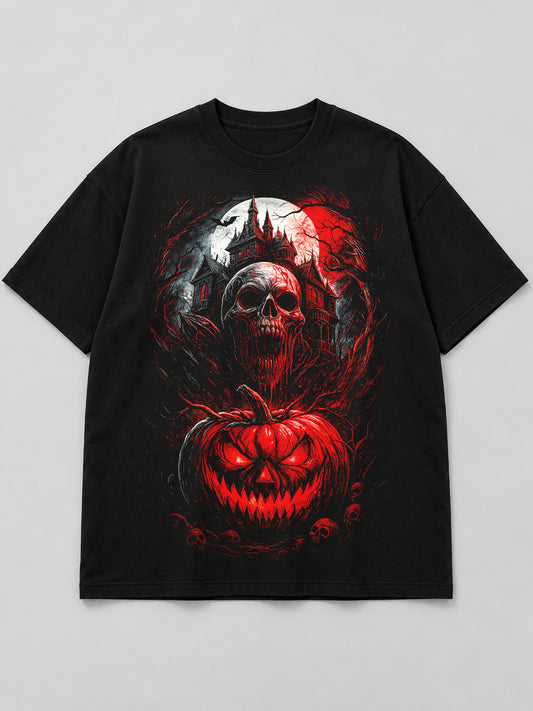 Polera Castillo Calavera - Halloween 2026