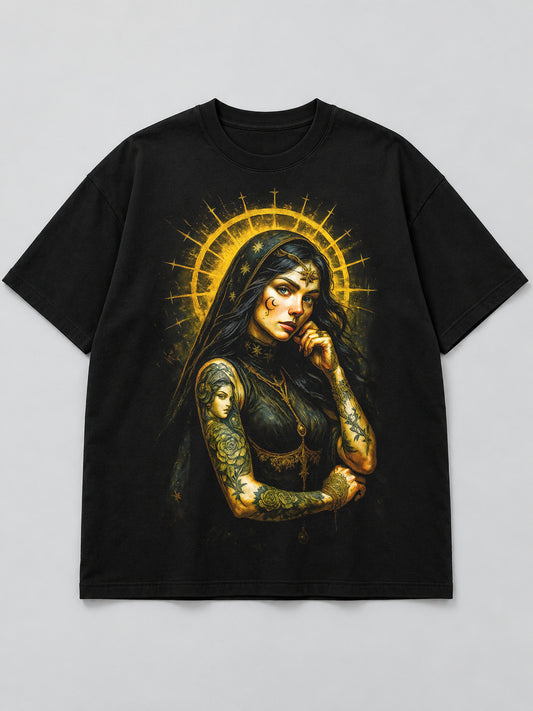 Polera Madonna Tatuada - Halloween 2026