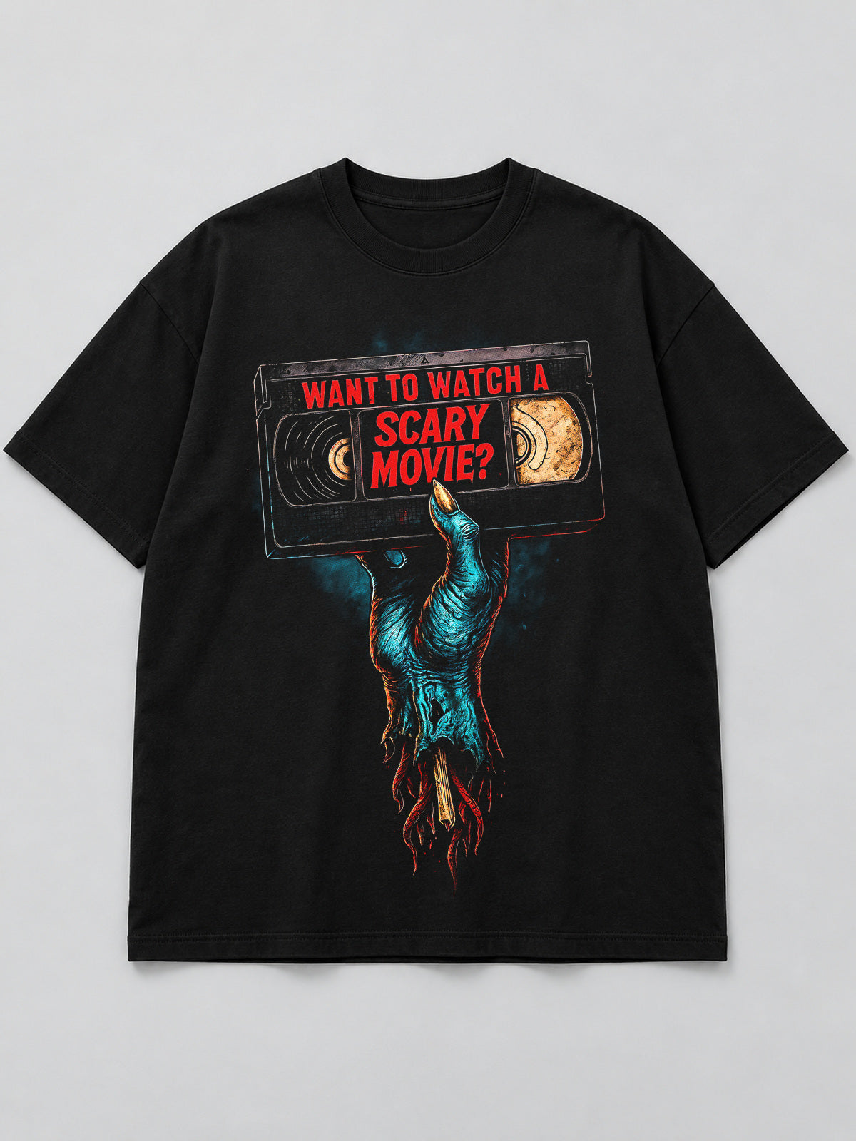 Polera Zombie VHS - Halloween 2026