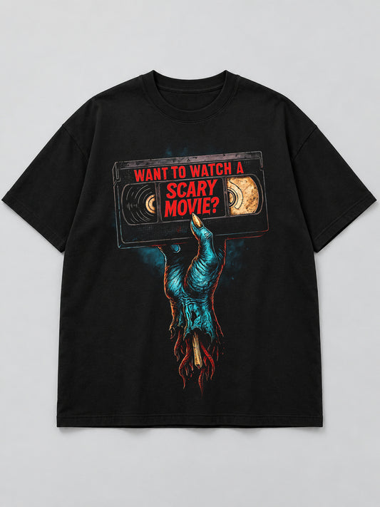 Polera Zombie VHS - Halloween 2026