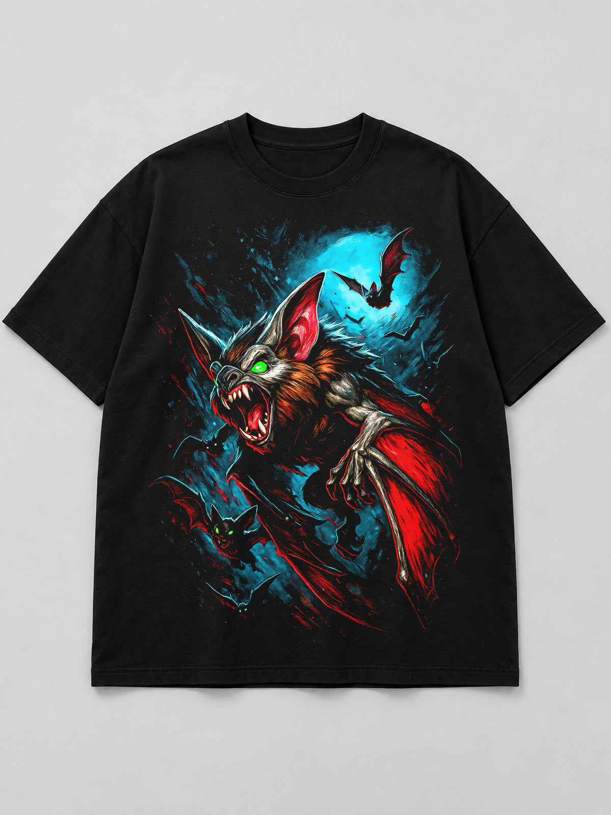 Polera Murciélago Vampiro - Halloween 2026