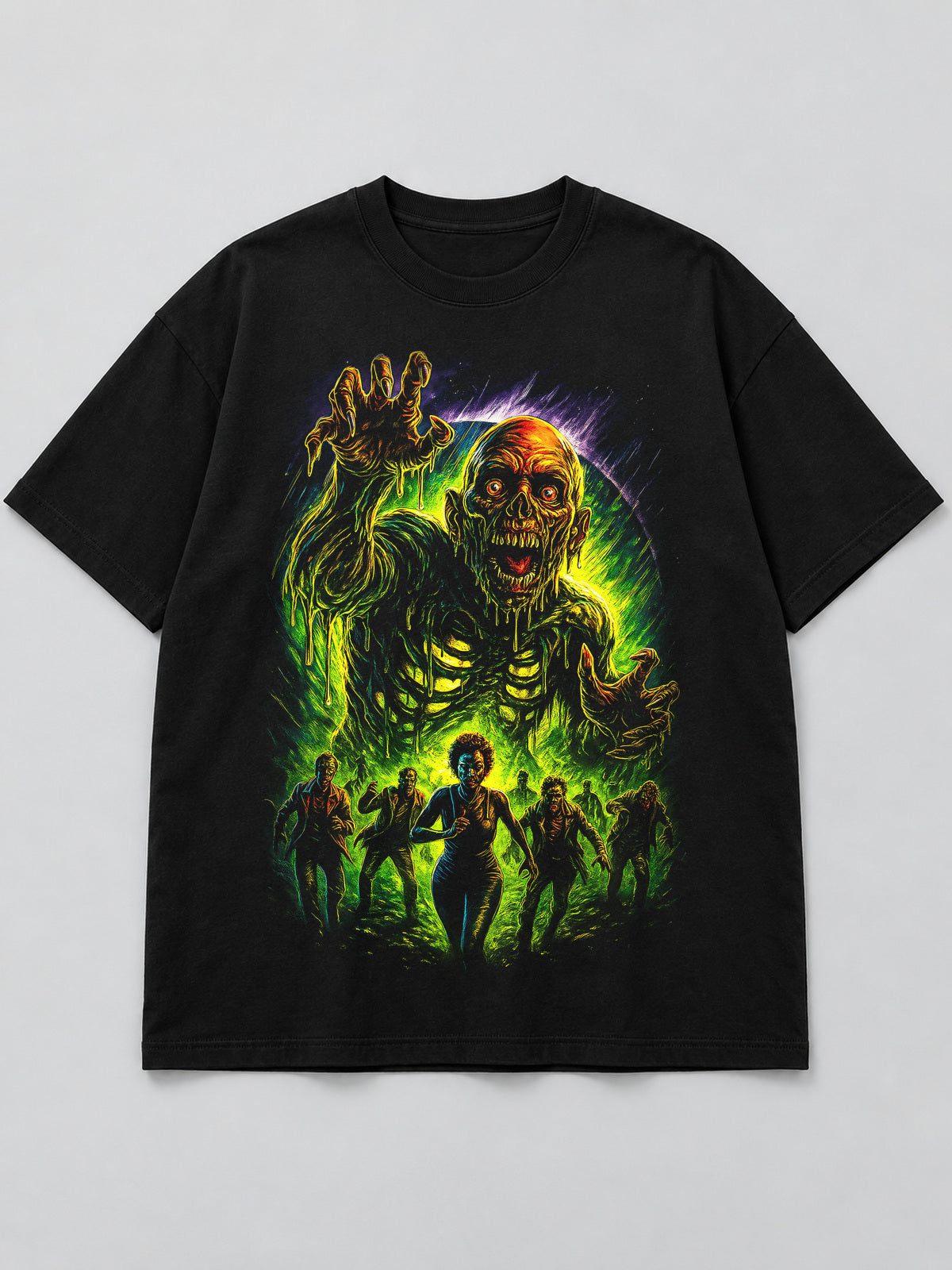Polera Zombies Tóxicos - Halloween 2026