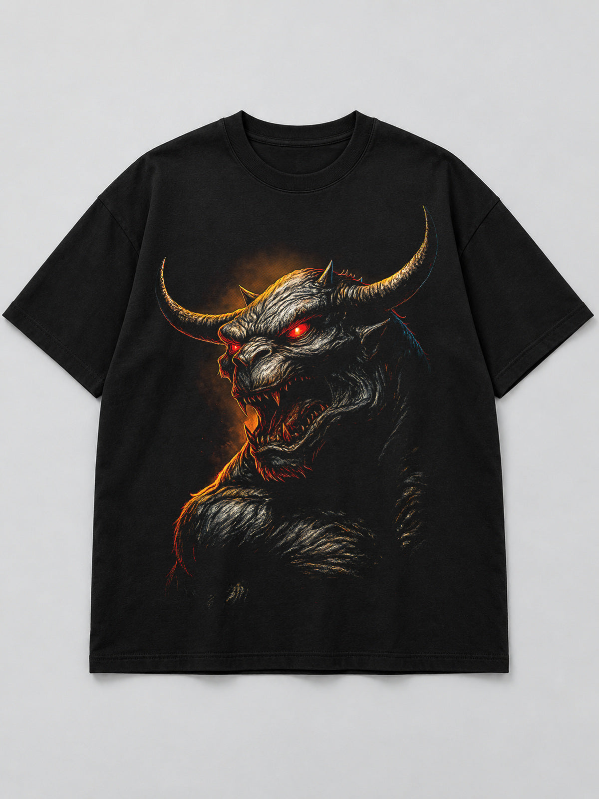 Polera Demonio Cornudo - Halloween 2026