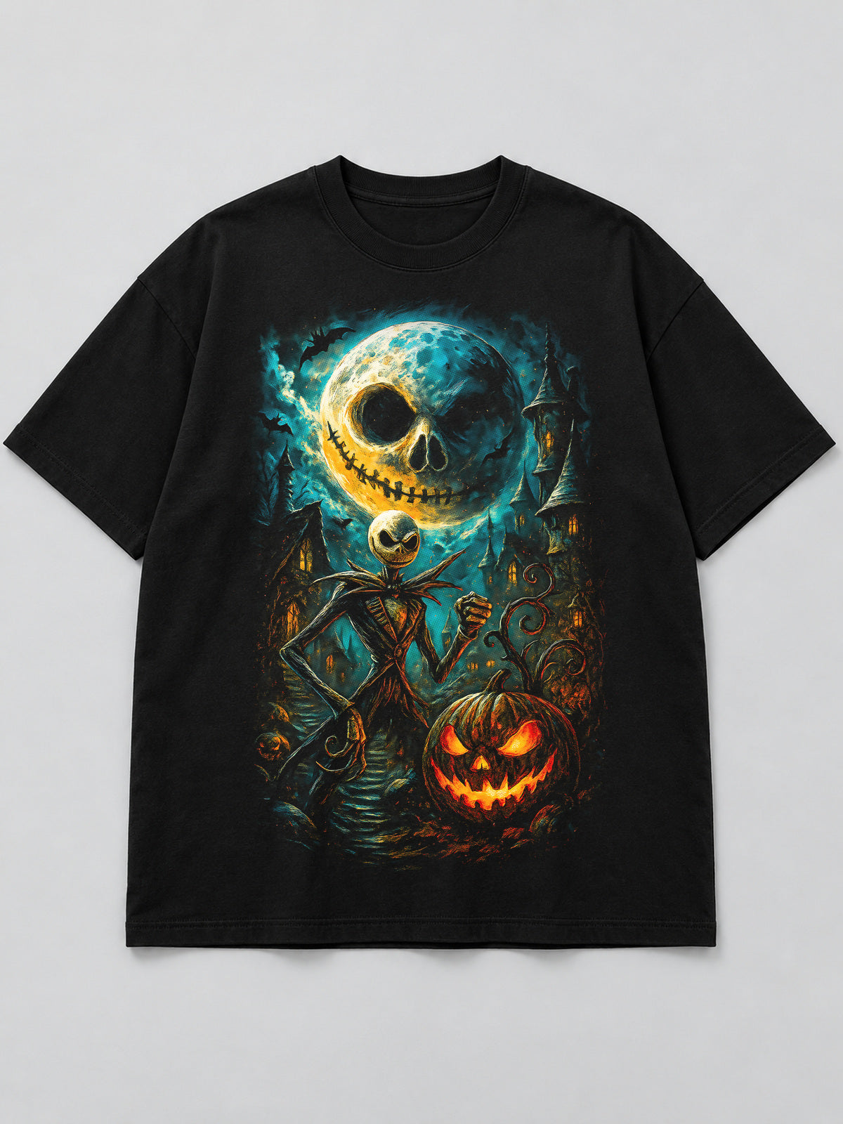Polera Rey Calabaza de la Luna - Halloween 2026