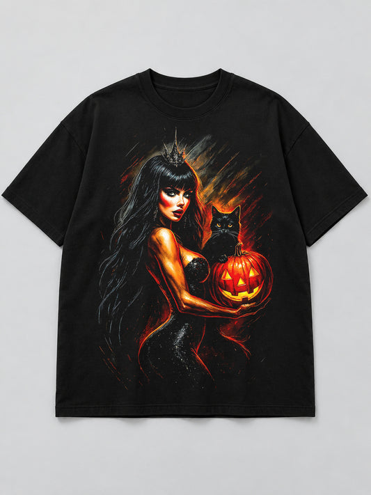 Polera Reina de la Noche - Halloween 2026