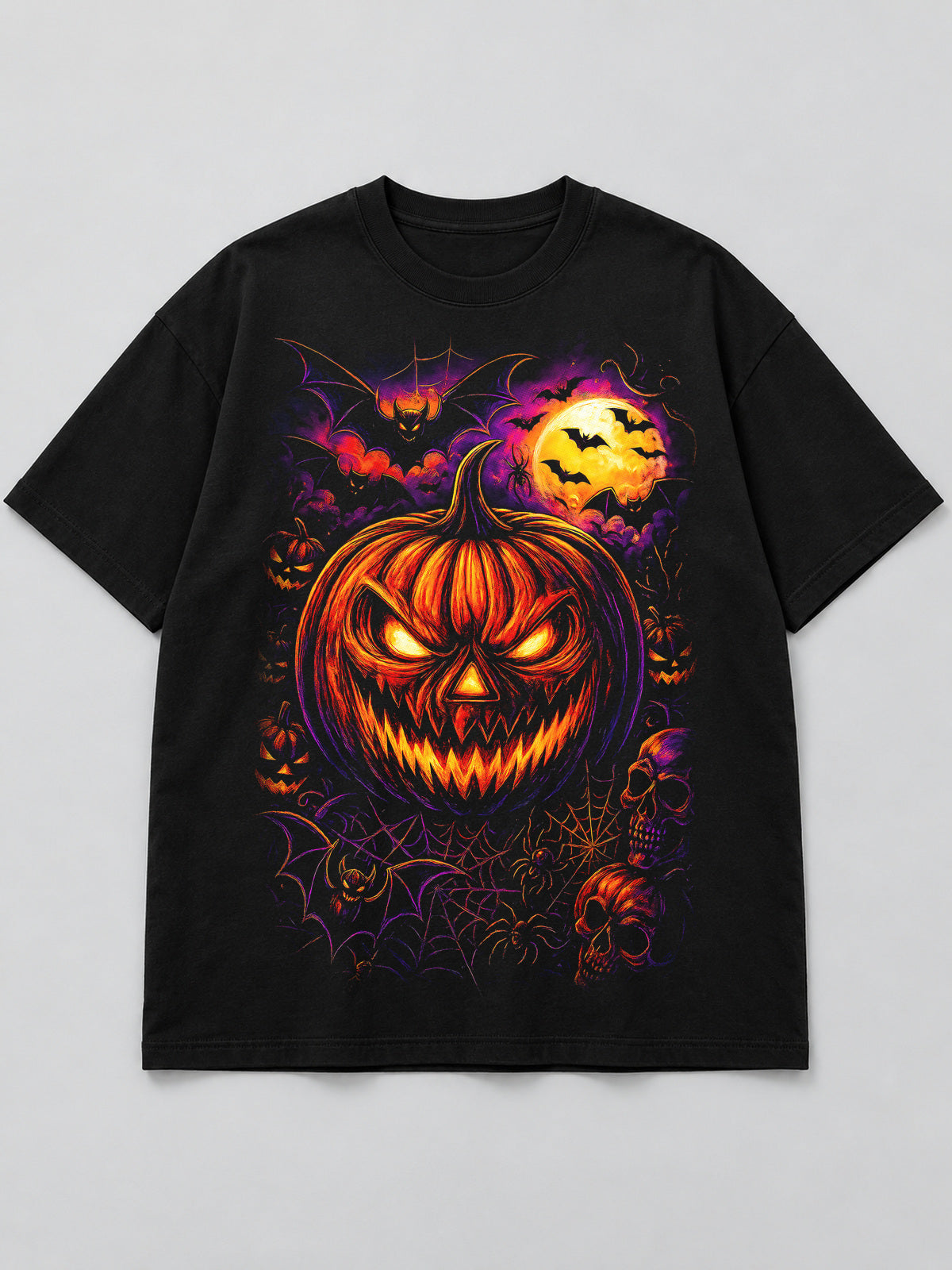 Polera Calabaza Púrpura - Halloween 2026