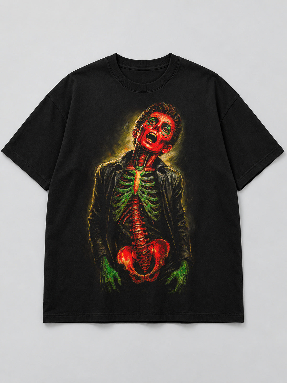 Polera Esqueleto Expuesto - Halloween 2026