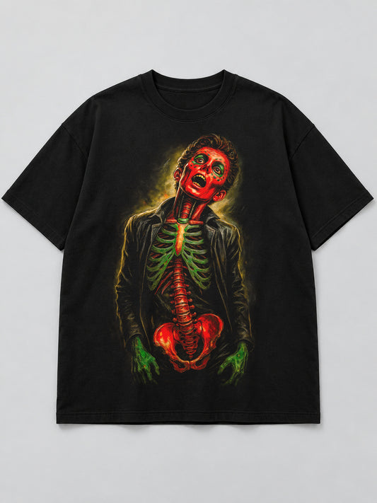 Polera Esqueleto Expuesto - Halloween 2026