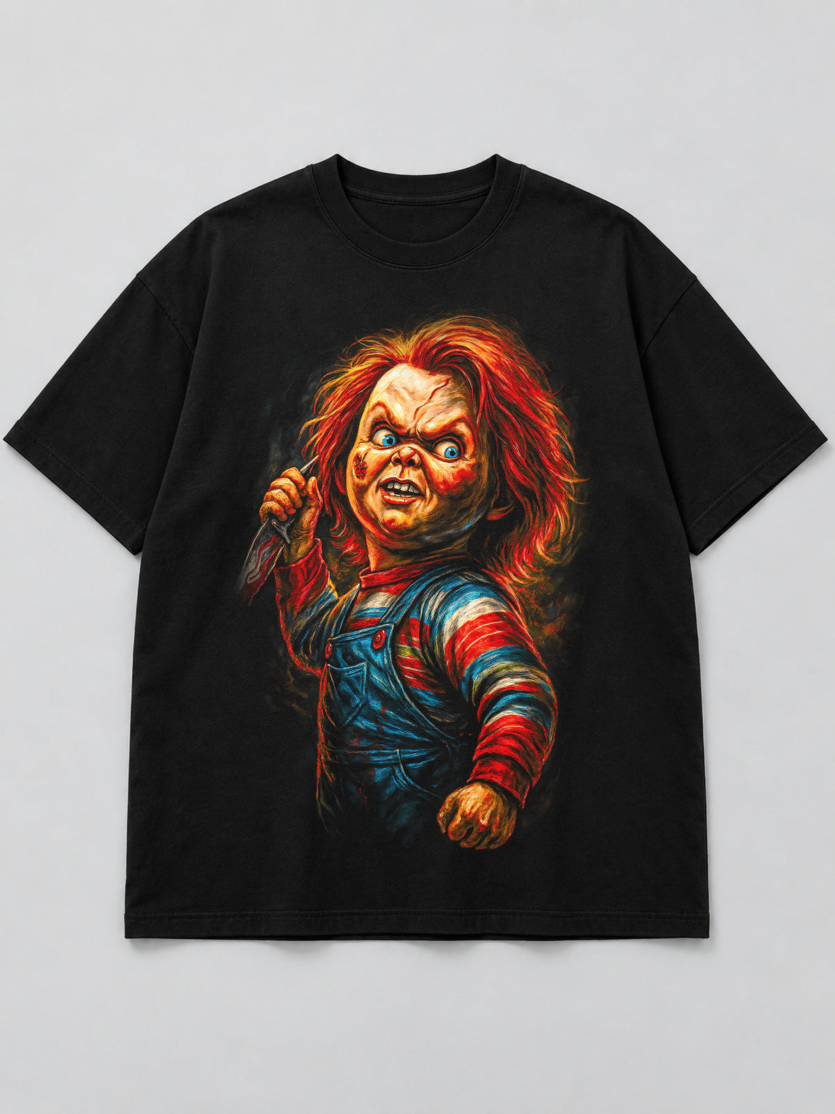 Polera Muñeco Diabólico - Halloween 2026