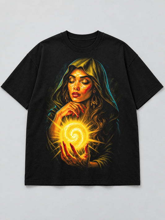 Polera Hechicera de Luz - Halloween 2026