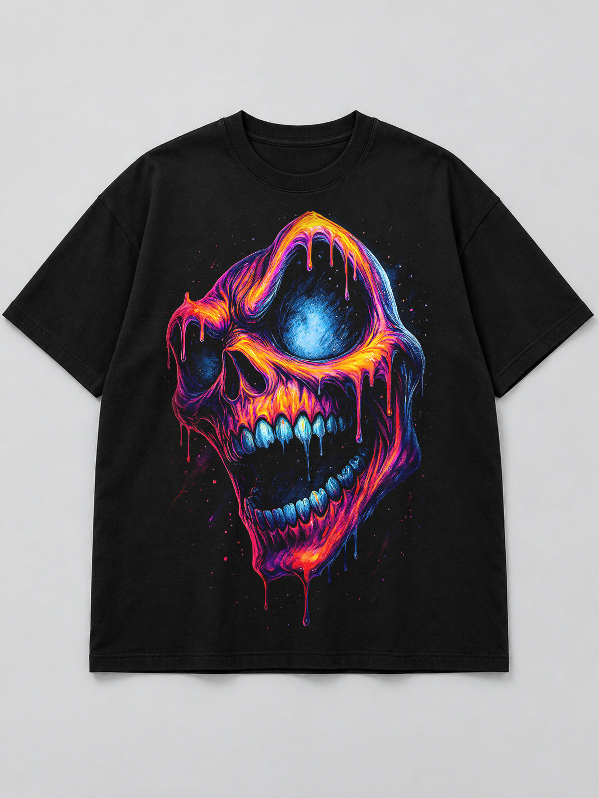 Polera Calavera Ácida - Halloween 2026