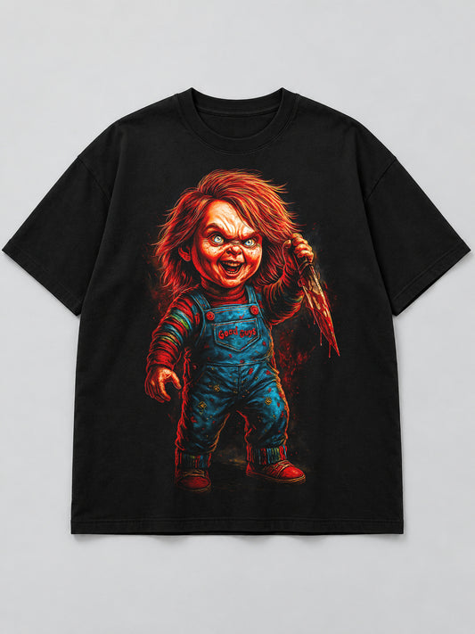 Polera Muñeco Diabólico Clásico - Halloween 2026