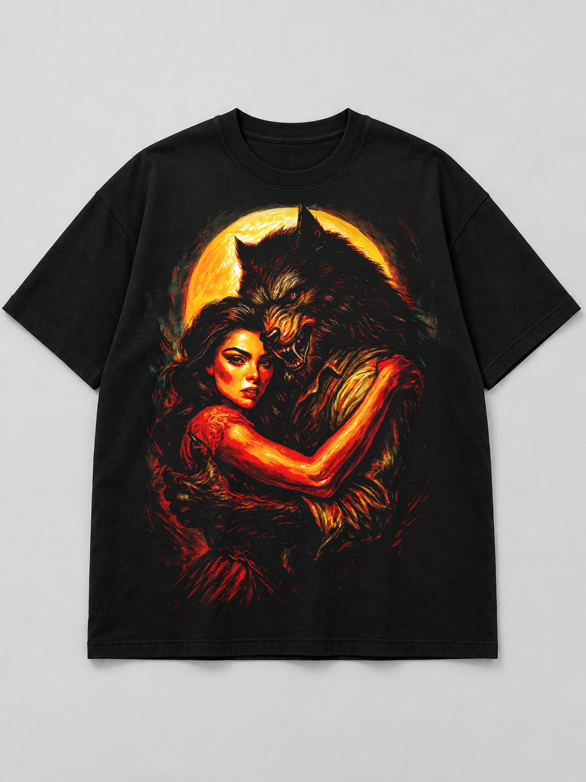 Polera Romance de Hombre Lobo - Halloween 2026