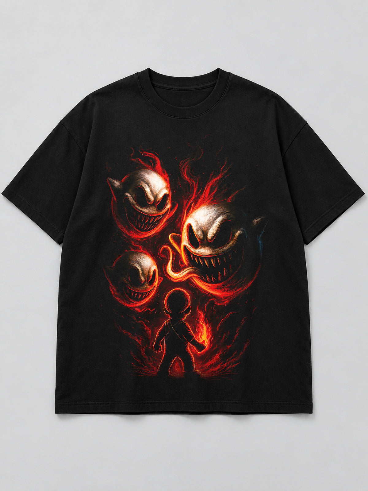 Polera Espíritus Rojos - Halloween 2026
